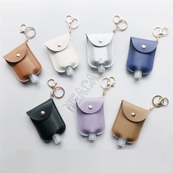 30ml hand sanitizer bottle with pu leather cover cases sleeve clear 30ml travel bottles key ring holders alcohol gel perfume bottles d81905
30ml hand sanitizer bottle with pu leather cover cases sleeve clear 30ml travel bottles key ring holders alcohol gel perfume bottles d81905