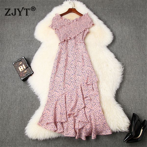new summer dress women vestidos 2020 fashion designers slash neck print ruffles patchwork irregular chiffon dress holiday, White;black
new summer dress women vestidos 2020 fashion designers slash neck print ruffles patchwork irregular chiffon dress holiday, White;black