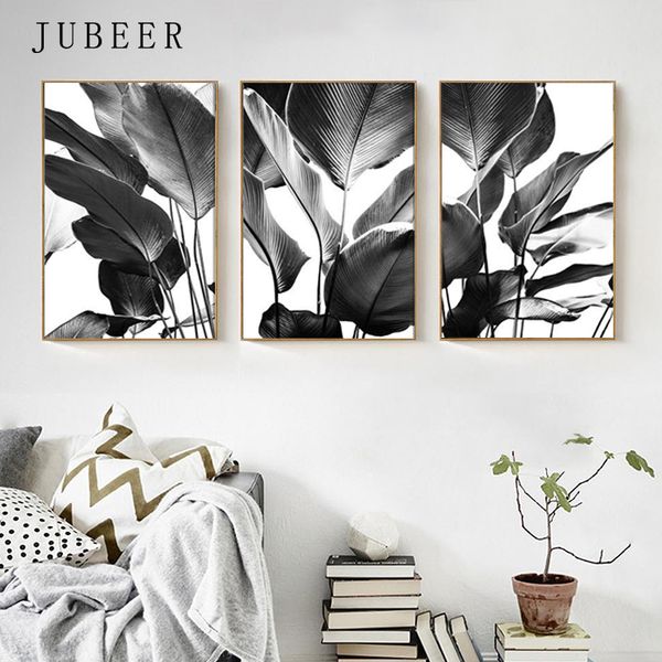 paintings set of 3 black and white poster banana leaves print wall art tropical palm posters prints for living room home decor
paintings set of 3 black and white poster banana leaves print wall art tropical palm posters prints for living room home decor