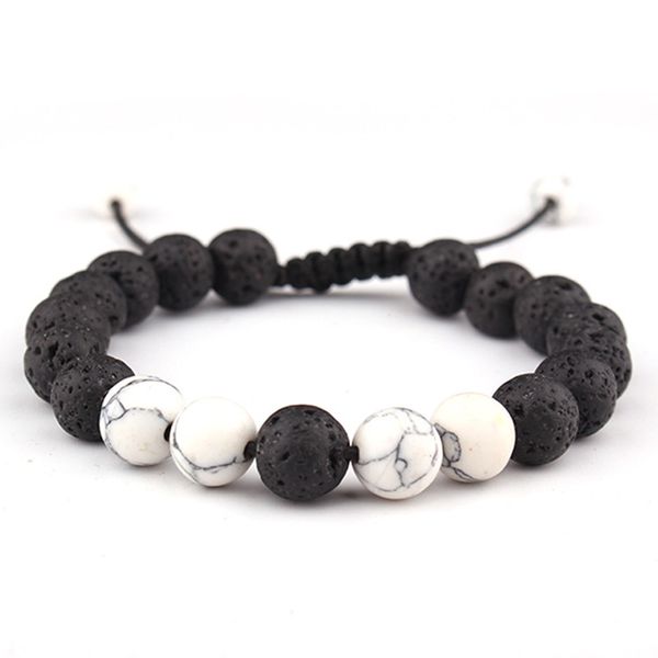 fashion 8mm natural lava stone prayer beads bracelets for women men yoga sport rope braided adjustable bracelet jewelry, Golden;silver
fashion 8mm natural lava stone prayer beads bracelets for women men yoga sport rope braided adjustable bracelet jewelry, Golden;silver