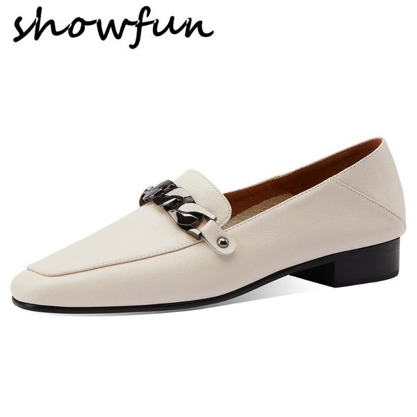 women's genuine leather slip-on flats loafers leisure soft comfortable espadrilles square toe casual female footwear chain shoes, Black
women's genuine leather slip-on flats loafers leisure soft comfortable espadrilles square toe casual female footwear chain shoes, Black