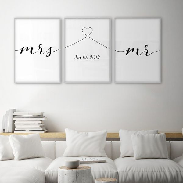 mrs and mr love quotes art poster nordic wall art canvas print painting couple anniversary gift picture for living room decor
mrs and mr love quotes art poster nordic wall art canvas print painting couple anniversary gift picture for living room decor