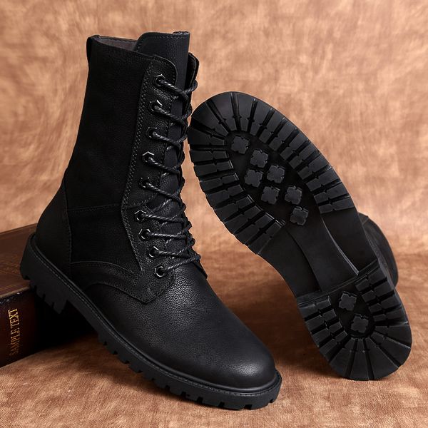 winter men boots genuine leather warm handmade male boots fashion casual shoes snow warm lace up %58599, Black
winter men boots genuine leather warm handmade male boots fashion casual shoes snow warm lace up %58599, Black