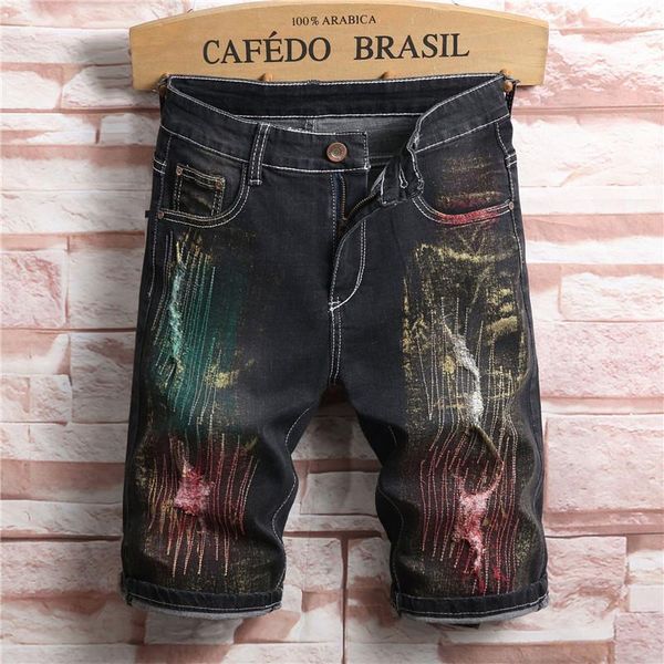 jean mens 2020 luxury designer short pants fashion slim summer knee length jeans elastic hole male, White;black
jean mens 2020 luxury designer short pants fashion slim summer knee length jeans elastic hole male, White;black