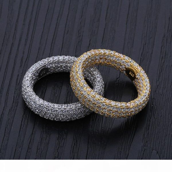 925 silver microencrusted zircon ring sterling silver jewelry fashion hip hop personality men's ring, Golden;silver
925 silver microencrusted zircon ring sterling silver jewelry fashion hip hop personality men's ring, Golden;silver