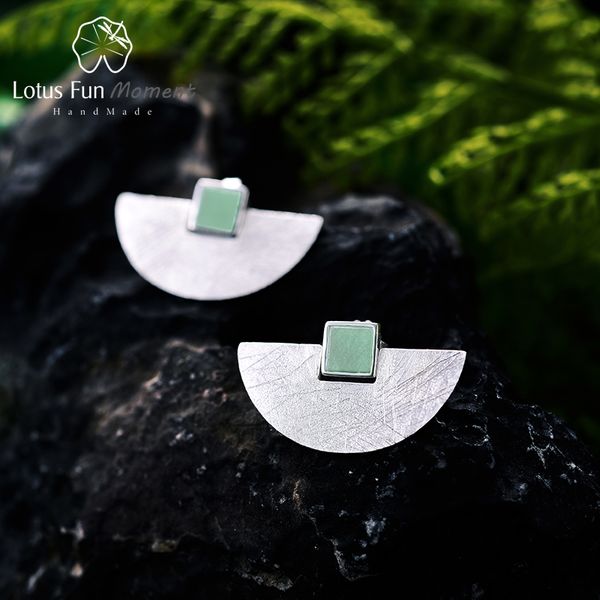 lotus fun moment real 925 sterling silver natural stone fashion jewelry vintage luxury and simple stud earrings for women, Golden;silver
lotus fun moment real 925 sterling silver natural stone fashion jewelry vintage luxury and simple stud earrings for women, Golden;silver