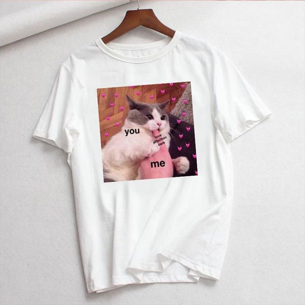 women tshirt korea ulzzang cat loves animal dog print cute summer short sleeve tees casual loose big size fun couple t, White
women tshirt korea ulzzang cat loves animal dog print cute summer short sleeve tees casual loose big size fun couple t, White