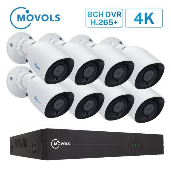 movols 4k ultra hd video surveillance system 8ch h.265 dvr 8mp 8pcs security camera system ir night vision waterproof cctv kit
movols 4k ultra hd video surveillance system 8ch h.265 dvr 8mp 8pcs security camera system ir night vision waterproof cctv kit