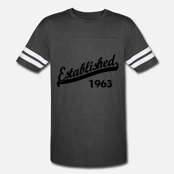 established 1963 t shirt men printing tee shirt s-xxxl unique cute fashion summer style unique shirt, White;black
established 1963 t shirt men printing tee shirt s-xxxl unique cute fashion summer style unique shirt, White;black