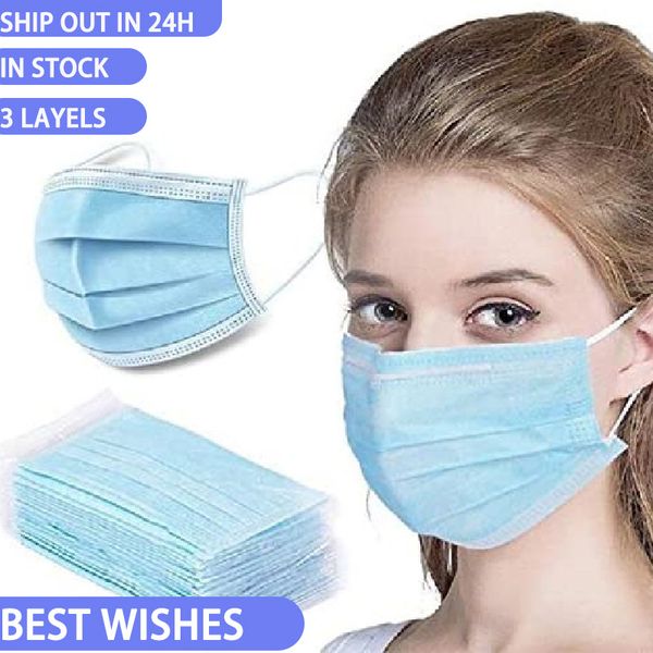 10-100pcs disposable facemasks 3 layers non-woven anti dust mouth mask soft breathable face masks protective masks
10-100pcs disposable facemasks 3 layers non-woven anti dust mouth mask soft breathable face masks protective masks