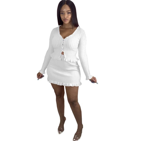 два piece платье sexy vneck soild цвет тощий платье женская одежда конструктора женщин двухкусочный наборы моды вязание, White
два piece платье sexy vneck soild цвет тощий платье женская одежда конструктора женщин двухкусочный наборы моды вязание, White