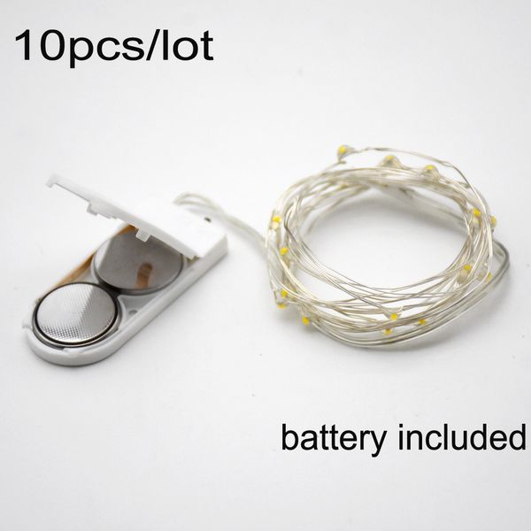 10pcs/lot holiday string 3m 2m led creative button battery powered copper silver lamp mini decorative lights for wedding party
10pcs/lot holiday string 3m 2m led creative button battery powered copper silver lamp mini decorative lights for wedding party