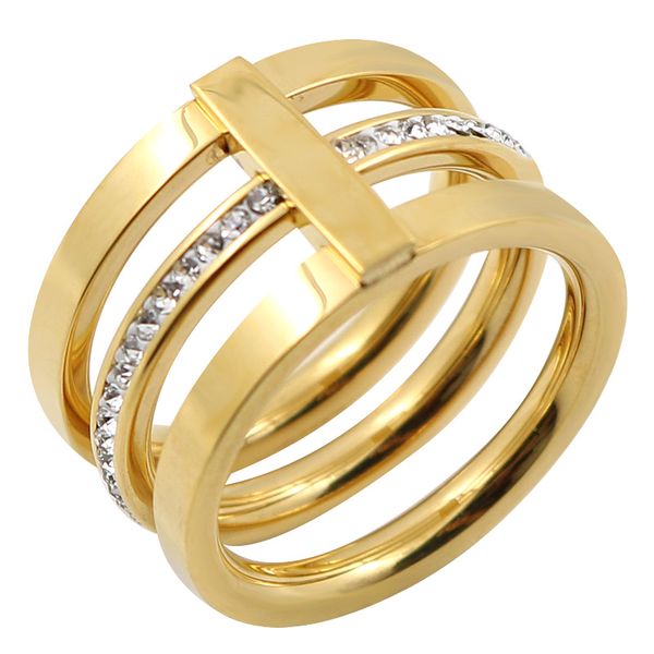 vintage crystal multilayer rings for women jewelry rose gold ring stainless steel ring female gifts wedding engagement anel, Golden;silver
vintage crystal multilayer rings for women jewelry rose gold ring stainless steel ring female gifts wedding engagement anel, Golden;silver