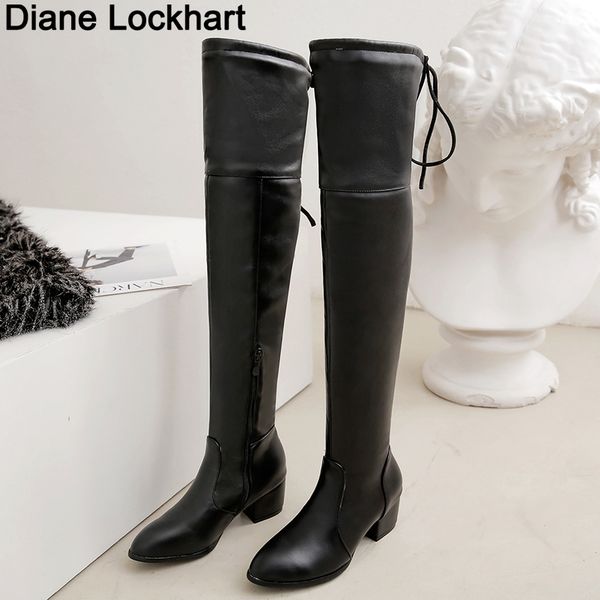 2020 new slim women boots over the knee boot female autumn winter lady thigh high boots for women's botas mujer invierno 41, Black
2020 new slim women boots over the knee boot female autumn winter lady thigh high boots for women's botas mujer invierno 41, Black
