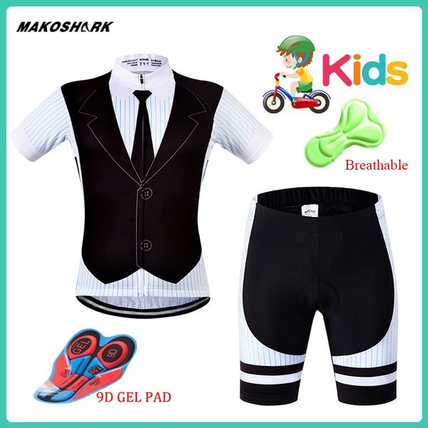 makoshark children riding clothes quick drying summer short sleeved uniform road bike racing wear cycling clothing team sets, Black;blue
makoshark children riding clothes quick drying summer short sleeved uniform road bike racing wear cycling clothing team sets, Black;blue