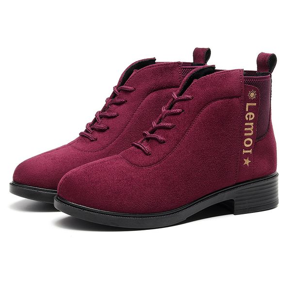 autumn and winter 2020 new women's short boots, low heel non slip snow boots, cotton hand-made cotton shoes, Black
autumn and winter 2020 new women's short boots, low heel non slip snow boots, cotton hand-made cotton shoes, Black