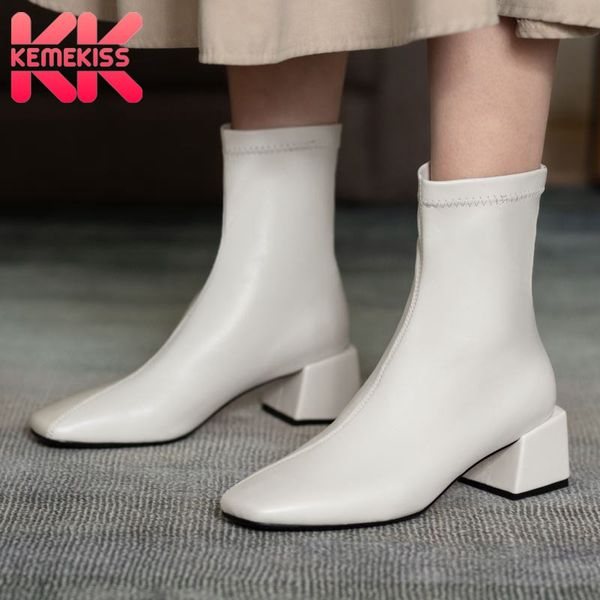 kemekiss women short boots fashion high heel winter shoes woman warm square toe stretch boot casual daily footwear size 34-39, Black
kemekiss women short boots fashion high heel winter shoes woman warm square toe stretch boot casual daily footwear size 34-39, Black