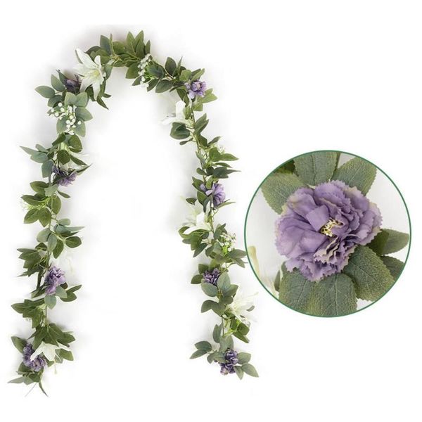 silk artificial rose vine hanging flowers for wall decoration rattan fake plants leaves garland romantic wedding home decoration
silk artificial rose vine hanging flowers for wall decoration rattan fake plants leaves garland romantic wedding home decoration