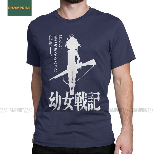 youjo senki tanya t shirts men's 100% cotton vintage t-shirt o neck von empire war evil anime tee shirt short sleeve gift idea
youjo senki tanya t shirts men's 100% cotton vintage t-shirt o neck von empire war evil anime tee shirt short sleeve gift idea