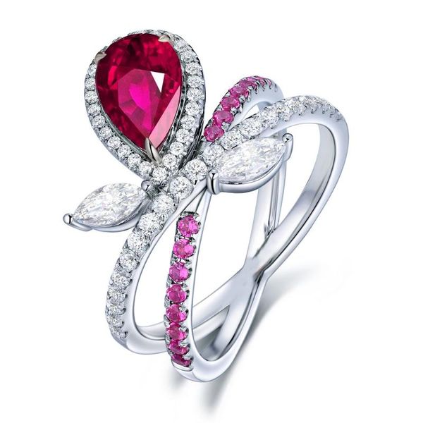 wedding rings huitan elegant cross ring with big water drop rose red/blue cz stone for women party gorgeous jewelry delicate gift, Slivery;golden
wedding rings huitan elegant cross ring with big water drop rose red/blue cz stone for women party gorgeous jewelry delicate gift, Slivery;golden