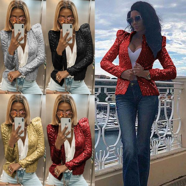 women's suits & blazers women slim suit casual blazer jacket coat outwear long sleeve us stock, White;black
women's suits & blazers women slim suit casual blazer jacket coat outwear long sleeve us stock, White;black