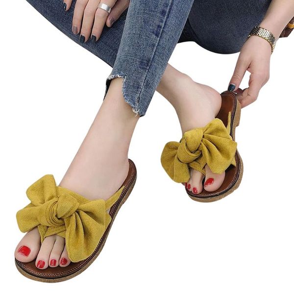 solid color wear resistant flat heel casual summer beach daily home travel outdoor slip on women flip flops bow tie breathable, Black
solid color wear resistant flat heel casual summer beach daily home travel outdoor slip on women flip flops bow tie breathable, Black