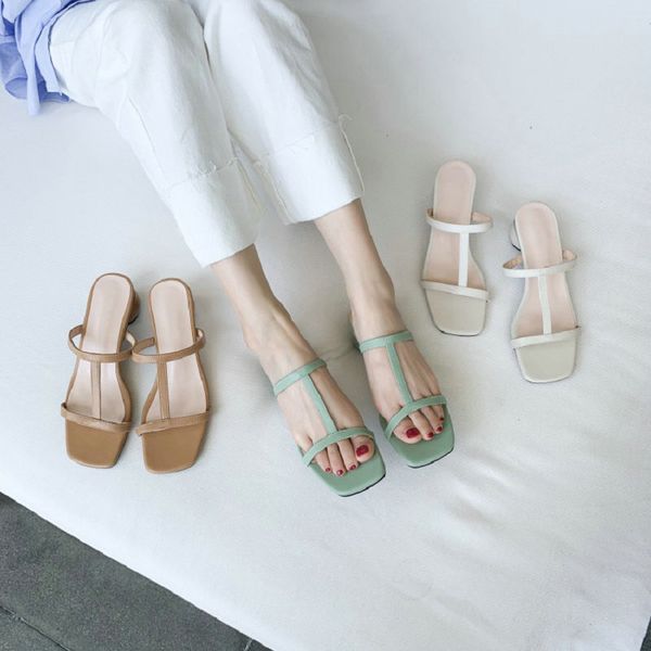 slippers sianie tianie t-strap woman's round heels casual beach sandals classy female slides shoes plus size 33-43 women mules, Black
slippers sianie tianie t-strap woman's round heels casual beach sandals classy female slides shoes plus size 33-43 women mules, Black