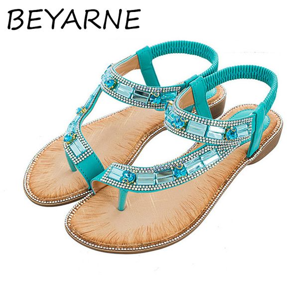 beyarne women flat sandals clear shoes bohemia summer vintage rhinestone woman thongs beach sandalen girl zapatos de mujer big, Black
beyarne women flat sandals clear shoes bohemia summer vintage rhinestone woman thongs beach sandalen girl zapatos de mujer big, Black