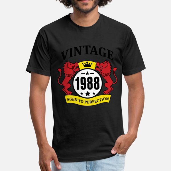 vintage 1988 aged to perfection t shirt men printing tee shirt s-3xl male gift funny spring letter shirt
vintage 1988 aged to perfection t shirt men printing tee shirt s-3xl male gift funny spring letter shirt