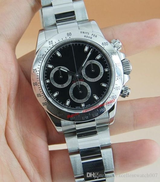 quality luxury black dial 40 mm no cosmograph 116520 stainless steel mechanical automatic men's fashion sports watch gift box, Golden;silver
quality luxury black dial 40 mm no cosmograph 116520 stainless steel mechanical automatic men's fashion sports watch gift box, Golden;silver