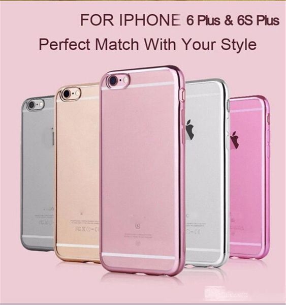 new ultra thin crystal transparent electroplate bumper gel tpu smart phone case cover for iphone 6
new ultra thin crystal transparent electroplate bumper gel tpu smart phone case cover for iphone 6