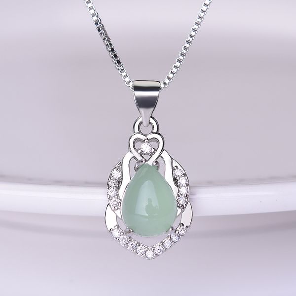 river women waterdrop stone pendant necklace charm female silver color paved zircon bead necklaces fashion jewelry gifts
river women waterdrop stone pendant necklace charm female silver color paved zircon bead necklaces fashion jewelry gifts