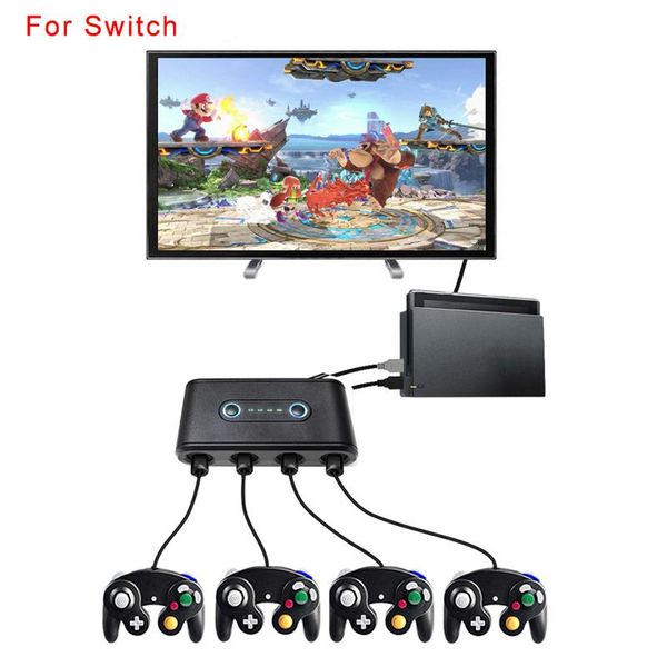 cgjxsswitch converter /wii u /pc converter ngc converter three generation gc handle for game controller compatible with four sets at the sam
cgjxsswitch converter /wii u /pc converter ngc converter three generation gc handle for game controller compatible with four sets at the sam