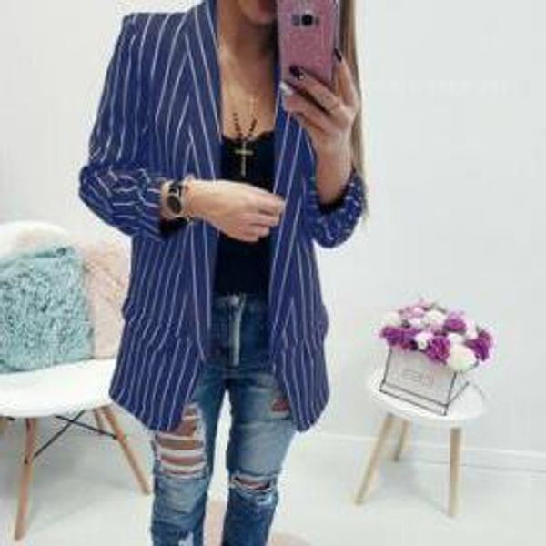 suits singler breasted blazers ol female coats designer womens clothing women designer striped, White;black
suits singler breasted blazers ol female coats designer womens clothing women designer striped, White;black