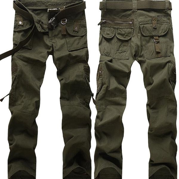 mens cargo pants multi-pockets baggy men pants casual trousers overalls army two colors, Black
mens cargo pants multi-pockets baggy men pants casual trousers overalls army two colors, Black