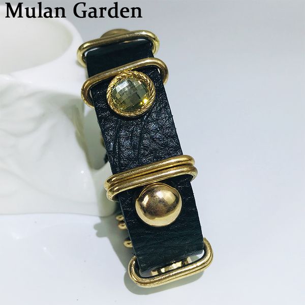 m&g trendy genuine leather punk bracelet black gold personality stone star punk bracelet fashion jewelry women accessories gifts, Red;blue
m&g trendy genuine leather punk bracelet black gold personality stone star punk bracelet fashion jewelry women accessories gifts, Red;blue