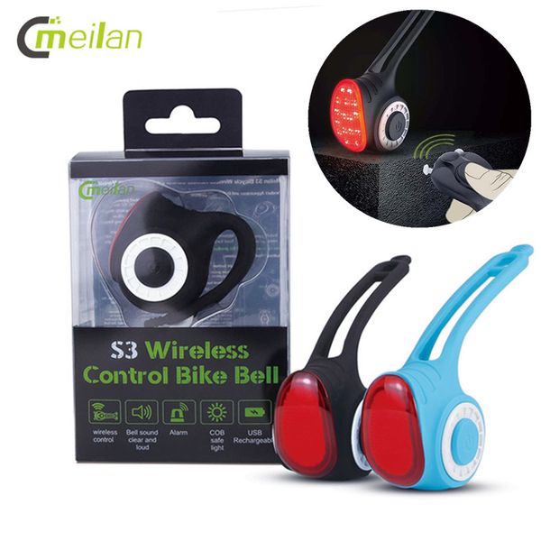 bike lights meilan s3 light cob bell anti-theft alarm smart wireless bicycle rear lantern tail lamp usb charging cycling safety
bike lights meilan s3 light cob bell anti-theft alarm smart wireless bicycle rear lantern tail lamp usb charging cycling safety