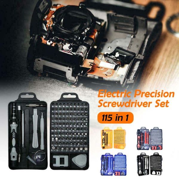 115 in 1 mini magnetic screwdriver set screwdriver tool multi-purpose for computers pc mobile phone home repair hand tools
115 in 1 mini magnetic screwdriver set screwdriver tool multi-purpose for computers pc mobile phone home repair hand tools