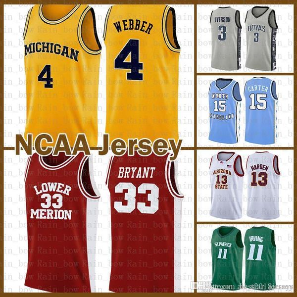 33 bryant mens chris 4 webber kyrie lebron 23 james irving dwyane 3 wade university kawhi stephen 30 curry leonard sale jersey barkley, Black
33 bryant mens chris 4 webber kyrie lebron 23 james irving dwyane 3 wade university kawhi stephen 30 curry leonard sale jersey barkley, Black