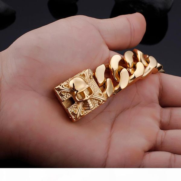 xmas подарки достойное 316l mens ювелирных изделий 158g огромный тяжелый кубинский снаряженная звено цепи браслет черепа скелета браслет 23м, Black
xmas подарки достойное 316l mens ювелирных изделий 158g огромный тяжелый кубинский снаряженная звено цепи браслет черепа скелета браслет 23м, Black