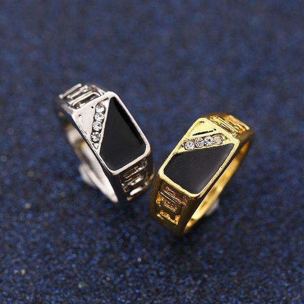 silver gold color mens ring hiphop oil dripped black ring for man fashion hollow design men bague anillo gold color jewelry, Slivery;golden
silver gold color mens ring hiphop oil dripped black ring for man fashion hollow design men bague anillo gold color jewelry, Slivery;golden