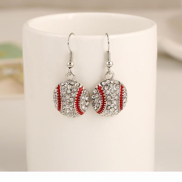 2020 baseball earrings stud fashion round heart shape sports ball earring studs for women baseball softball football with rhinestone, Golden;silver
2020 baseball earrings stud fashion round heart shape sports ball earring studs for women baseball softball football with rhinestone, Golden;silver