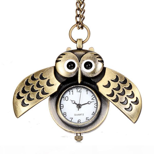 lovely cute retro pocket watch with necklace owl-shaped sweater chain watch necklace students boy girl gift watch ing, Slivery;golden
lovely cute retro pocket watch with necklace owl-shaped sweater chain watch necklace students boy girl gift watch ing, Slivery;golden