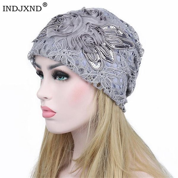 indjxnd winter hats for woman fashion butterfly knot cap rose flower beanies hat chiffon lace headwear double layers hats new, Blue;gray
indjxnd winter hats for woman fashion butterfly knot cap rose flower beanies hat chiffon lace headwear double layers hats new, Blue;gray