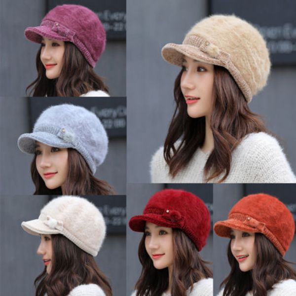8colors fashion ladies women's fuzzy winter warm beret hat crochet slouchy baggy peaked beanie cap soft, Blue;gray
8colors fashion ladies women's fuzzy winter warm beret hat crochet slouchy baggy peaked beanie cap soft, Blue;gray