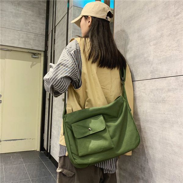 small fresh japanese literary canvas bag tooling wind student single shoulder diagonal bag large capacity retro messenger
small fresh japanese literary canvas bag tooling wind student single shoulder diagonal bag large capacity retro messenger