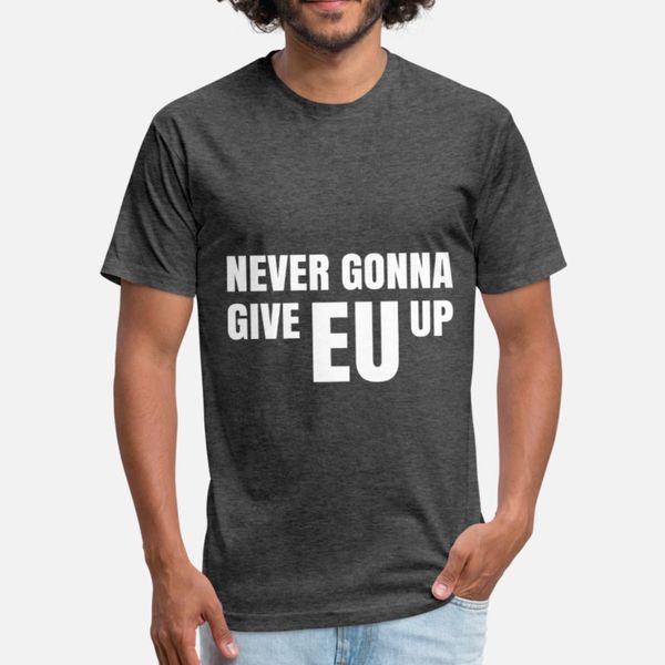 never gonna give eu up t shirt men character short sleeve plus size 3xl slim interesting new fashion spring autumn leisure shirt
never gonna give eu up t shirt men character short sleeve plus size 3xl slim interesting new fashion spring autumn leisure shirt