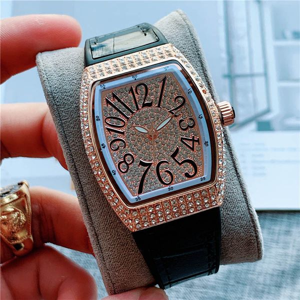 wholesale men women fashion sport watch full diamond iced out watches designer stainless steel quartz movement arabic numerals dial clock, Slivery;brown
wholesale men women fashion sport watch full diamond iced out watches designer stainless steel quartz movement arabic numerals dial clock, Slivery;brown