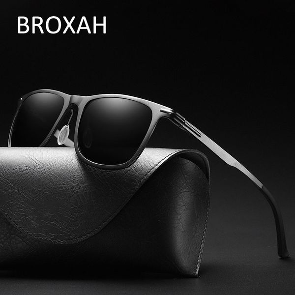 broxah retro polarized sunglasses men brand designer 2020 metal driving sun glasses for men shades uv400 lunette de soleil homme, White;black
broxah retro polarized sunglasses men brand designer 2020 metal driving sun glasses for men shades uv400 lunette de soleil homme, White;black