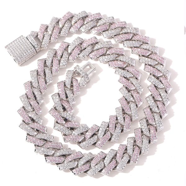 chains hip hop two tone cz stone paved bling iced out solid square cuban miami link chain chokers necklace for men rapper jewelry, Silver
chains hip hop two tone cz stone paved bling iced out solid square cuban miami link chain chokers necklace for men rapper jewelry, Silver